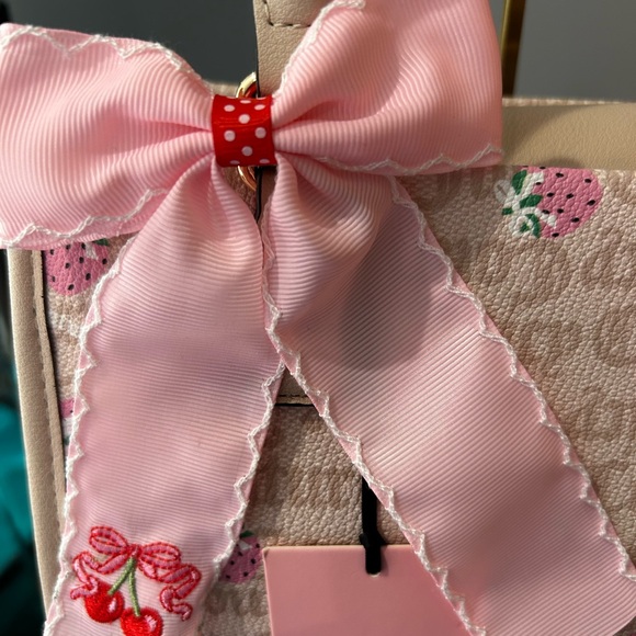 FINAL Price offer-Juicy Couture Strawberry Mini Tote Bag-read description - Picture 2 of 8